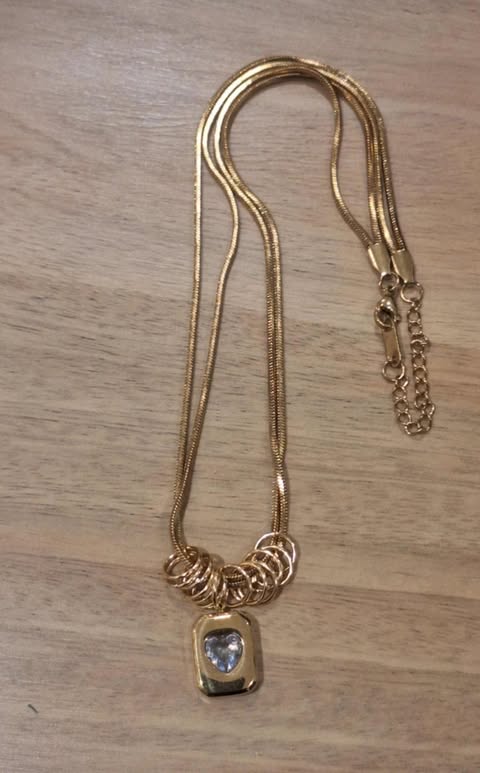 Colar De Pendente Elegante