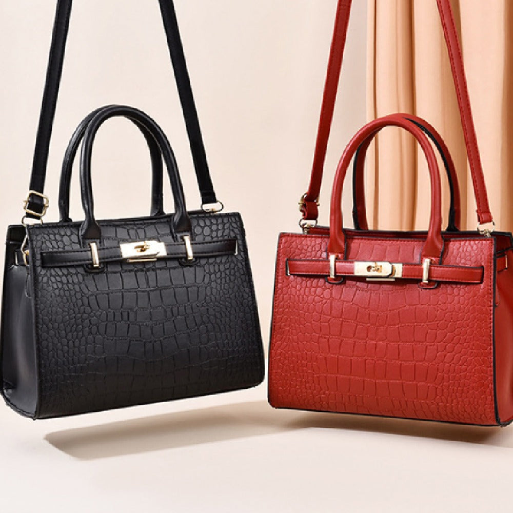 Bolsa de Ombro Feminina de Grande Capacidade